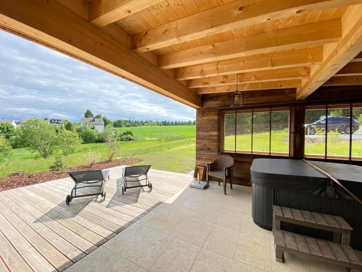 Frankenwald-Lodge Schwarzenbach am Wald Exteriör bild