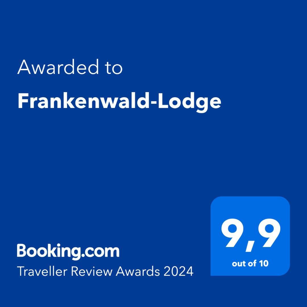 Frankenwald-Lodge Schwarzenbach am Wald Exteriör bild