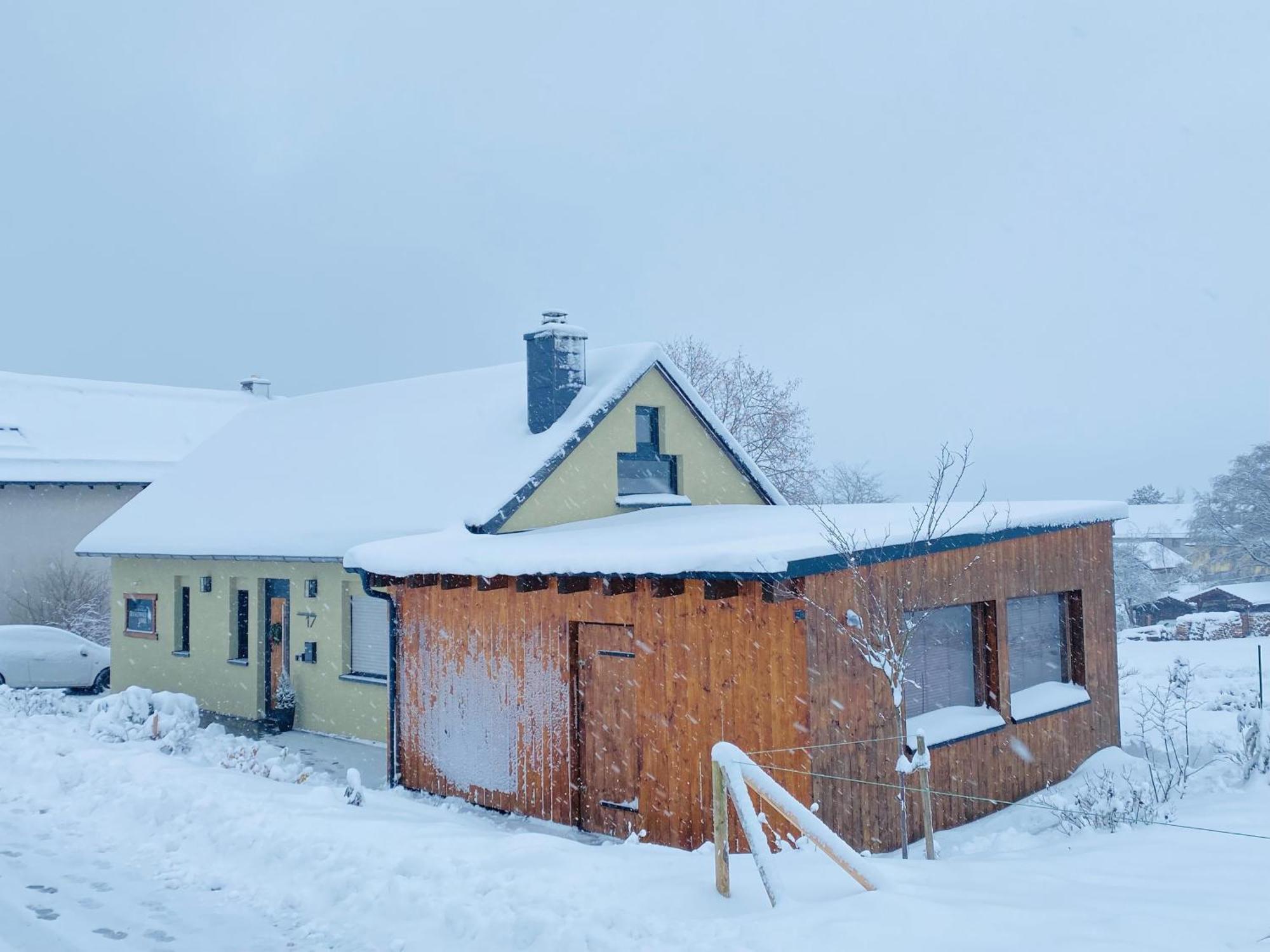 Frankenwald-Lodge Schwarzenbach am Wald Exteriör bild