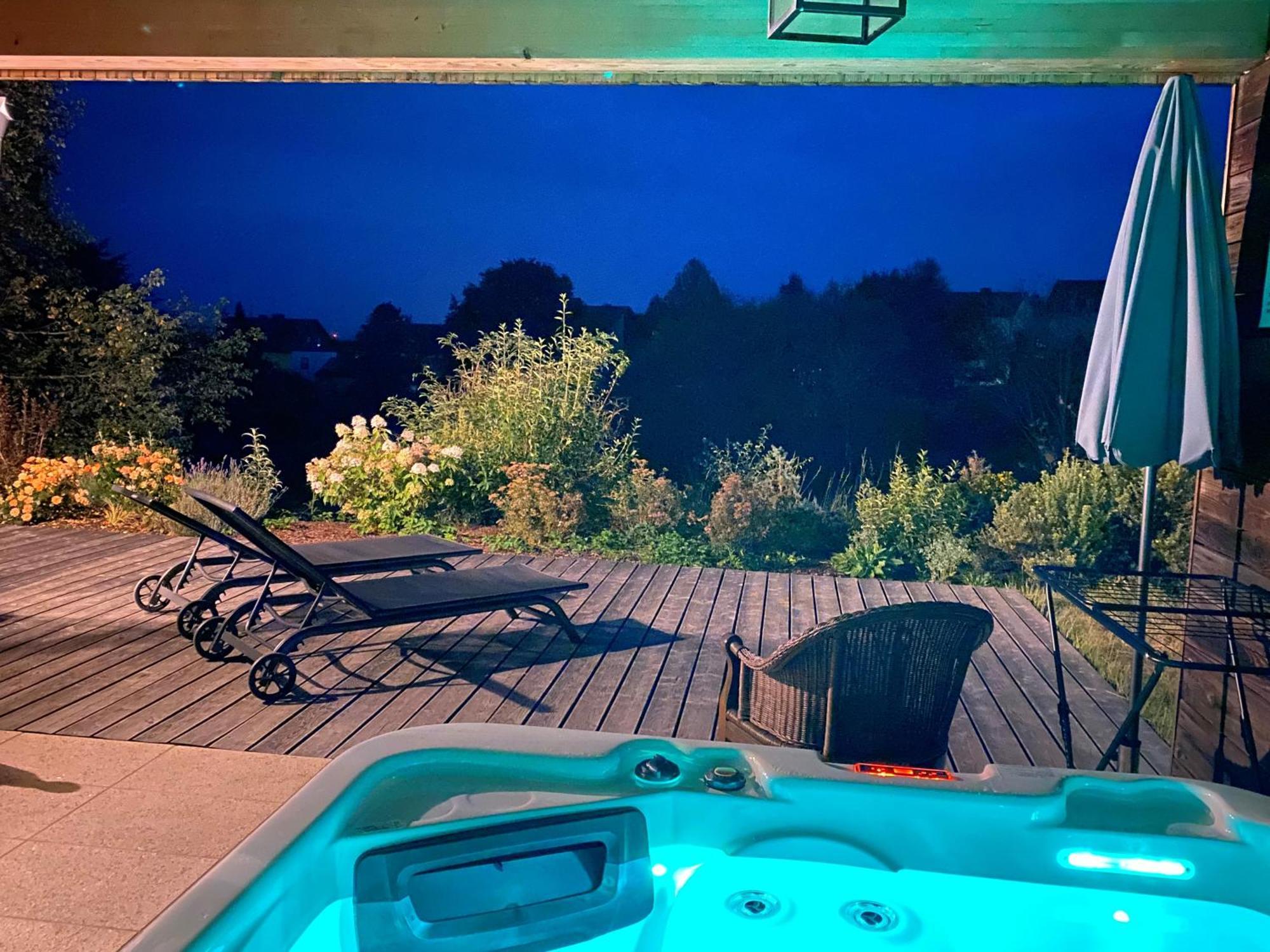 Frankenwald-Lodge Schwarzenbach am Wald Exteriör bild
