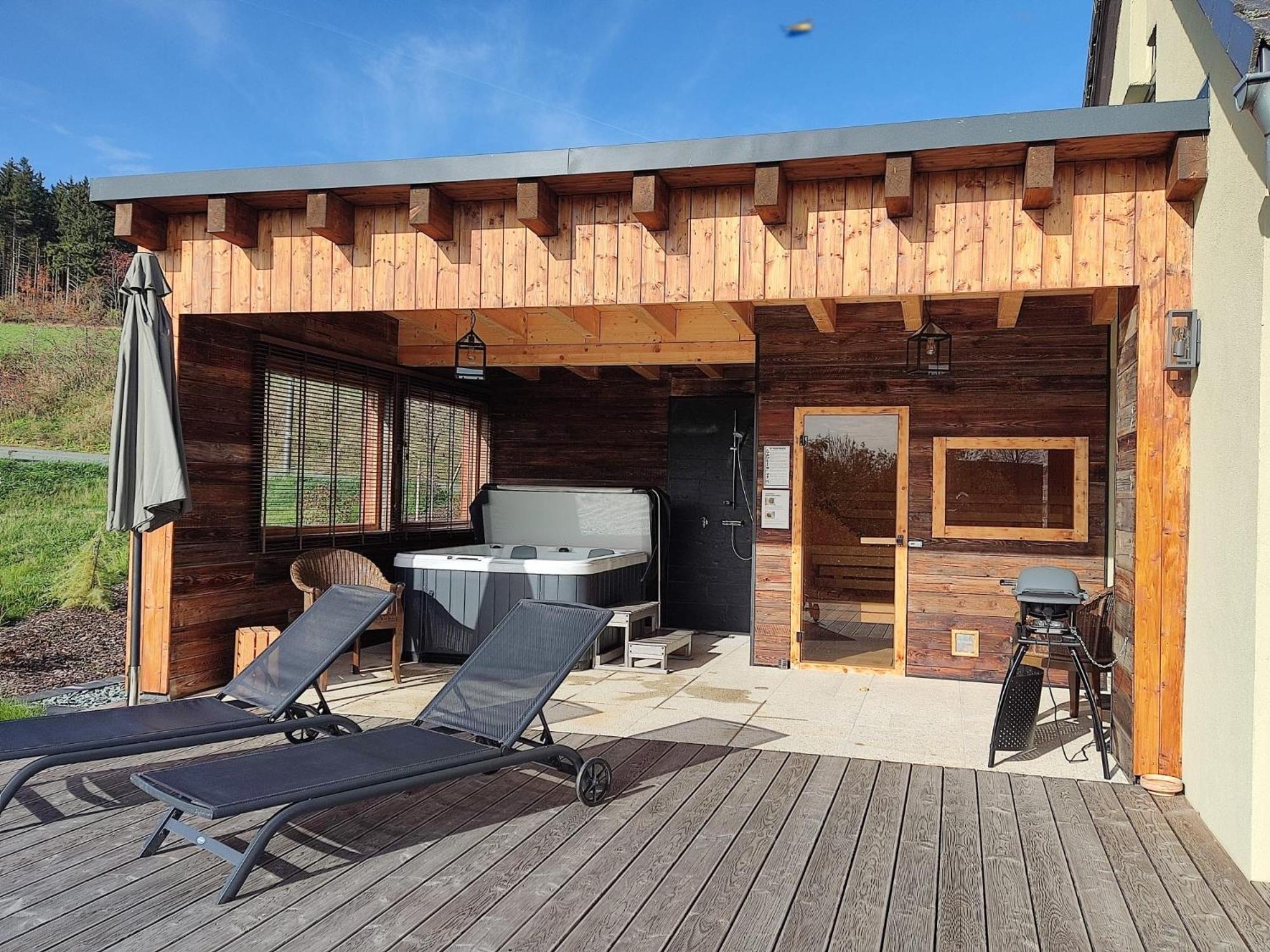 Frankenwald-Lodge Schwarzenbach am Wald Exteriör bild